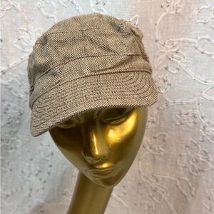 Y2K Banana Republic Hemp Military Cap M/L